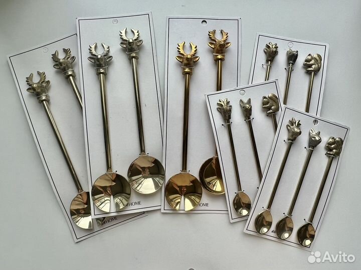 Ложки салатные и десертные hm новые