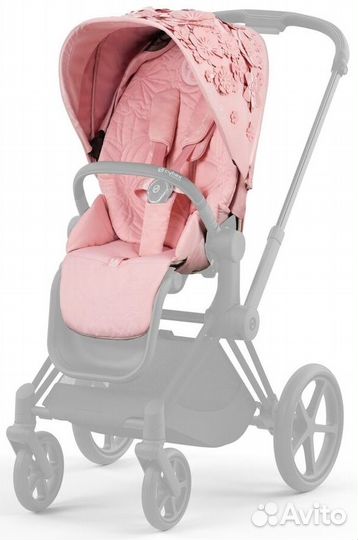 Cybex Priam 4 Seat Pack Simply Flowers - Pink