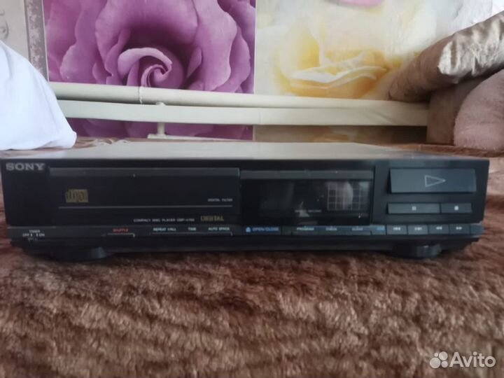 Cd проигрыватель sony cdp-v705