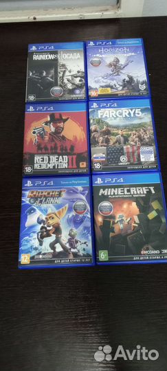 Игры для приставок ps4