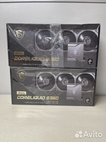MSI MEG Coreliquid s360 новая сжо купить в Москве | Электроника | Авито