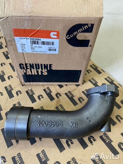 Коллектор выпускной Cummins L10 QSM11 ISM11