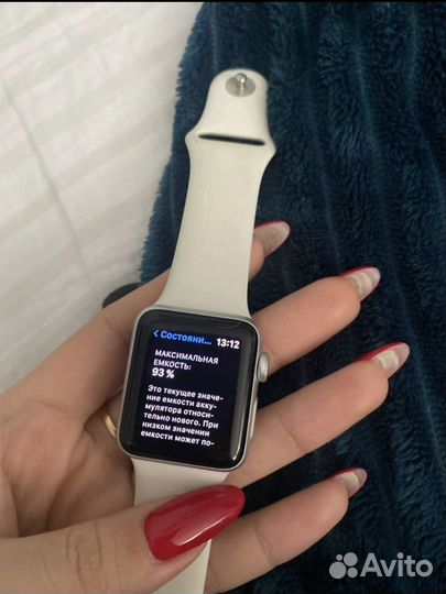 Продам Часы apple watch series 3 38мм (белые)