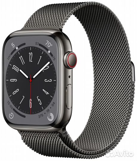 Apple Watch S8 41mm Graphite Stainless Steel