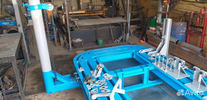 Стапель. Стенд для вытяжки авто