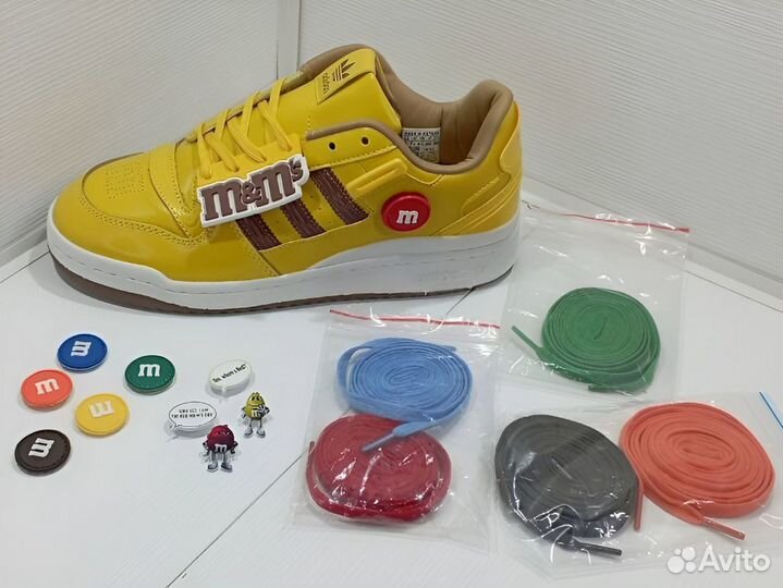 Кроссовки Adidas M&M s x Forum '84 Low