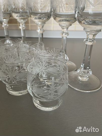 Хрустальные фужеры