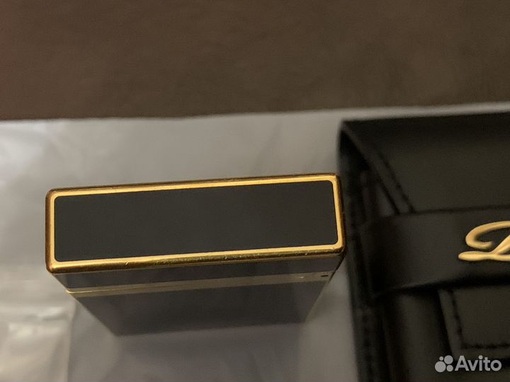 Зажигалка s t dupont оригинал с чехлом