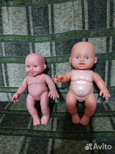 Пупсы маленькие, цена за обоих