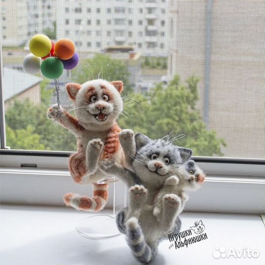 Авторские игрушки из шерсти