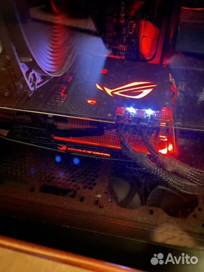 Видеокарта asus ROG strix RTX 2080 OC edition