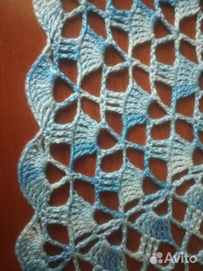 Вязаная косынка