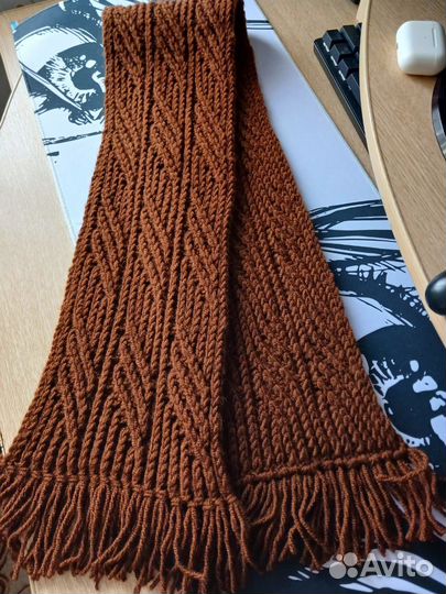 Шарф и перчатки мужские