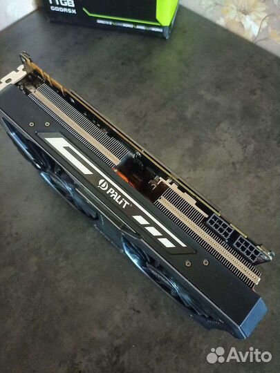 1080ti GTX на пломбах Palit Jetstream