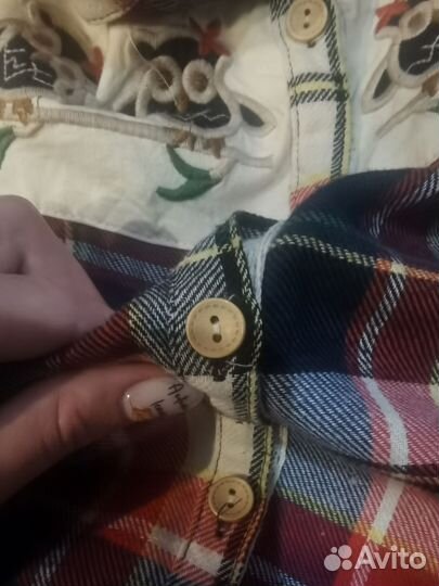 Рубашка дизайнерская с вышивкой