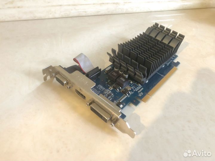 Видеокарта asus GeForce 210 Silent 1gb