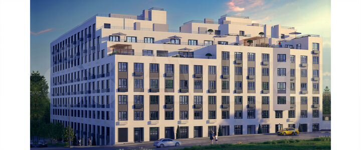 2-к. квартира, 68,9 м², 8/8 эт.