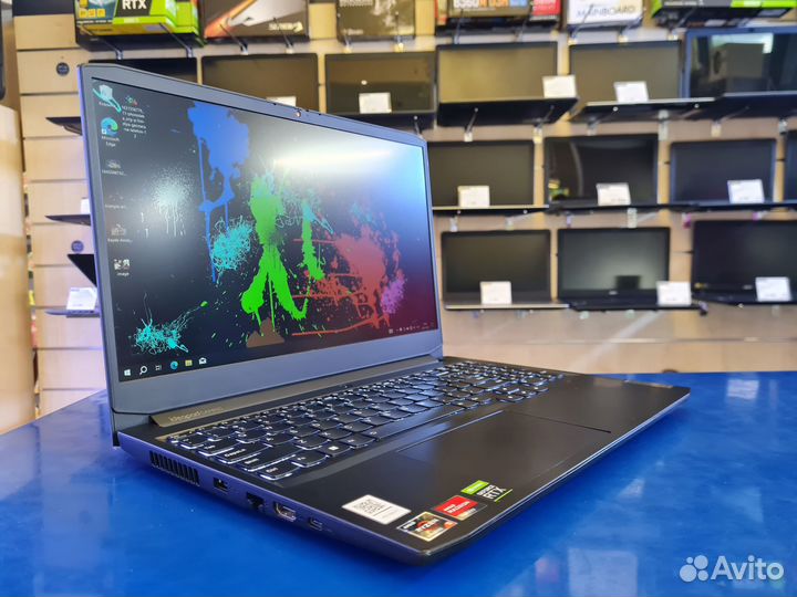 Игровой ноутбук Lenovo RTX3050Ti Ryzen 5