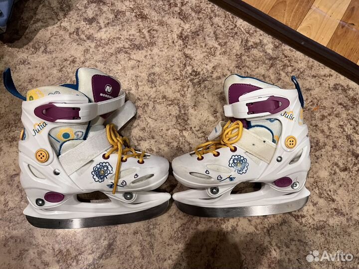 Коньки раздвижные 27-30 Nordway