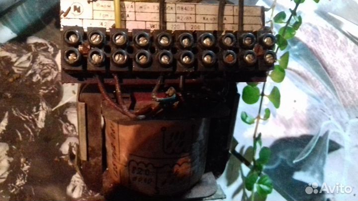 Понижающий трансформатор для тельфера 42 вольт