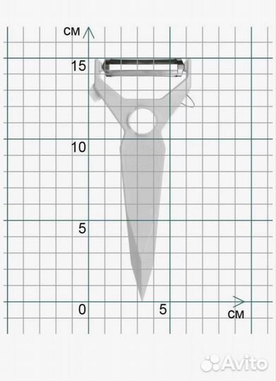 Нож для моркови, овощечистка- декоратор