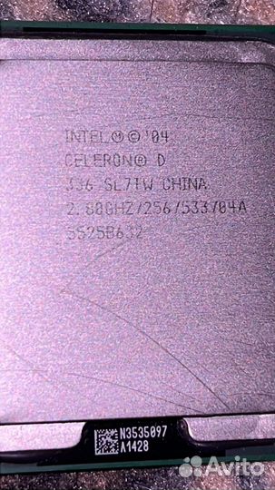 Intel Celeron D 336 LGA775 2,8 ггц