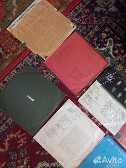 Виниловые пластинки СССР