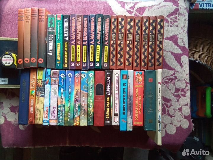 Корецкий. Маринина. Купер. Гаррисон. Детские