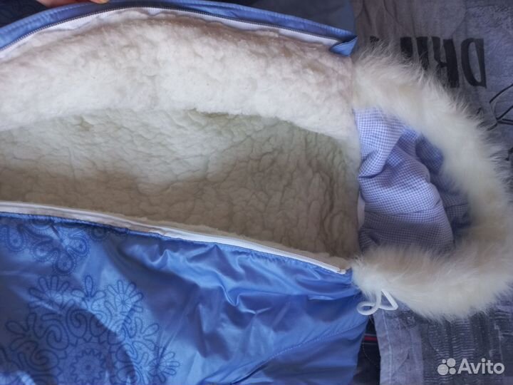 Конверт на выписку для мальчика зима