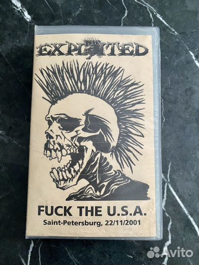 The exploited концерт в Санкт-Петербурге 2001г