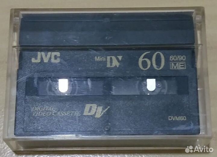 Кассета мини диви к видеокамере JVC mini DV 60 мин