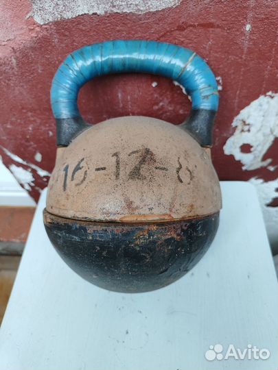 Гиря 16 кг СССР