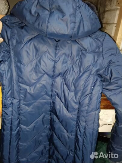 Пуховик пальто, наполнитель перо