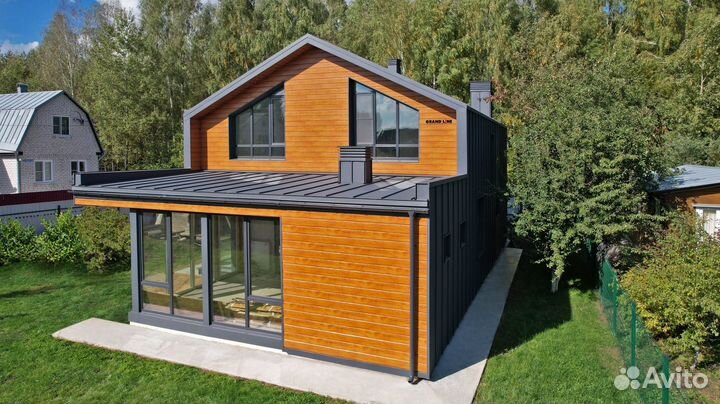 Сайдинг металлический - цвета под дерево Print