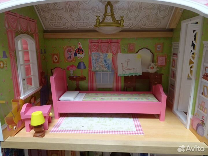 Винтажный кукольный дом KidKraft для Барби