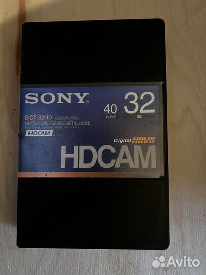 Sony BCT-32HD - миникассета формата hdcam