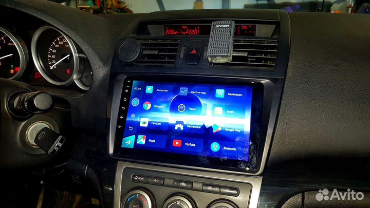 Установка автомагнитол Android камер зв настройка