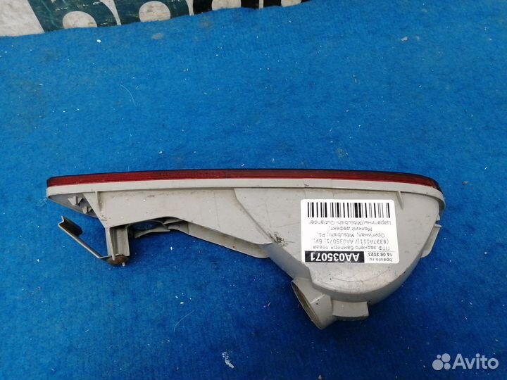 Птф заднего бампера левая 8337A111 Mitsubishi