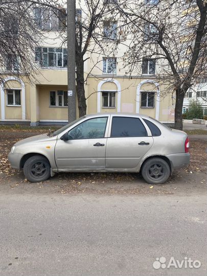 LADA Kalina 1.6 МТ, 2007, битый, 128 624 км