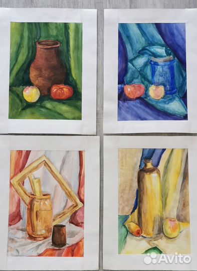 Картина акварель