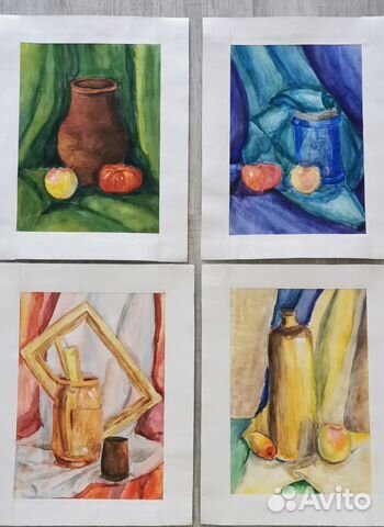 Картина акварель