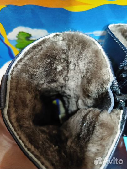 Сапожки зимние детские для мальчика 28,29р