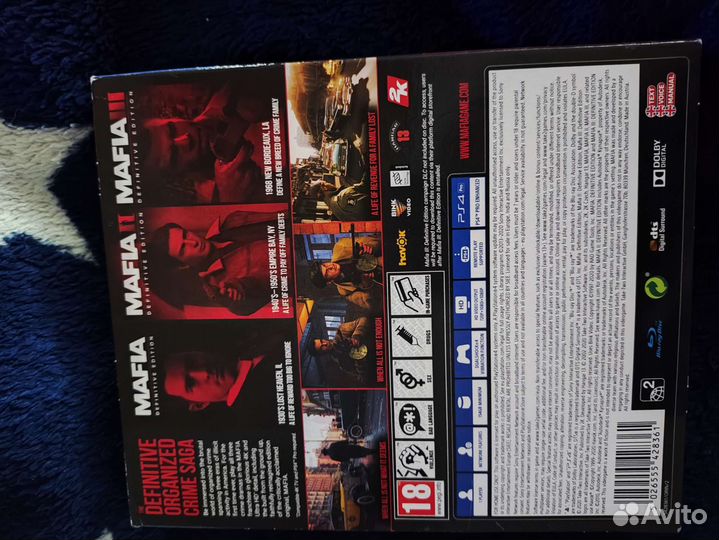 Mafia Трилогия PS4 (Русский язык)