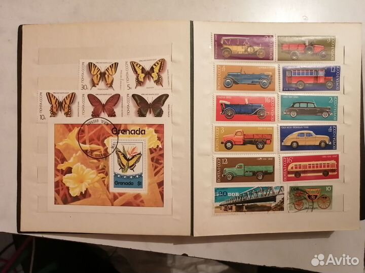 Альбом с марками СССР