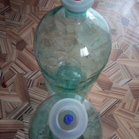 Бутыль стеклянная 20 и 10 литров
