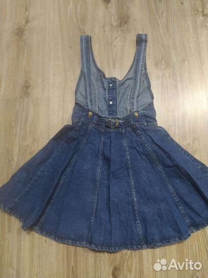 Сарафан джинсовый 9 лет