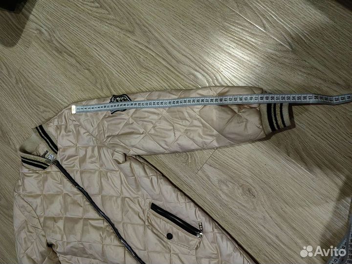 Куртка пальто для девочки 140 демисезон
