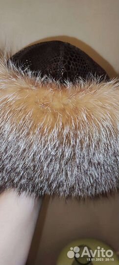 Шапка зимняя меховая женская
