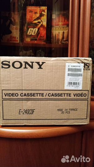 Видеокассеты Sony-240 мин