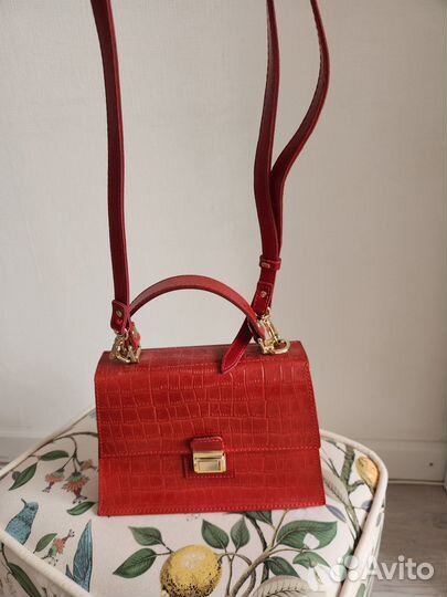 Сумка женская натуральная кожа кросс боди